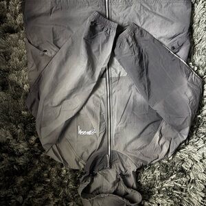 Stussy Maroon Floral Nylon Beach Shell